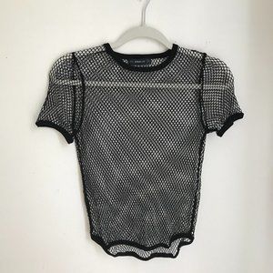 ZARA MESH TOP size S